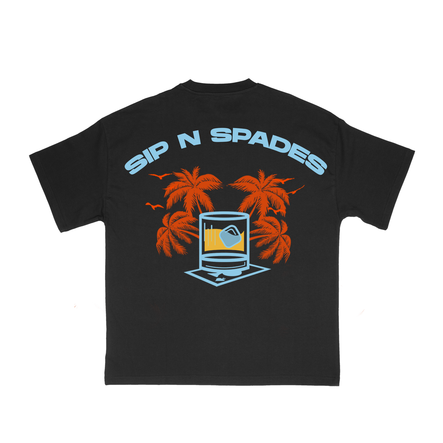 Sip N Spades "Summer 23 Tee" (Black)