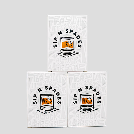 The Official Sip N Spades Playing Cards (Set of 12 Decks)